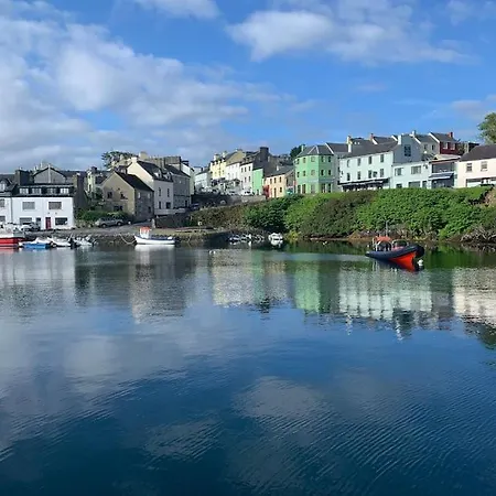 With A Harbour And Mountain View *
